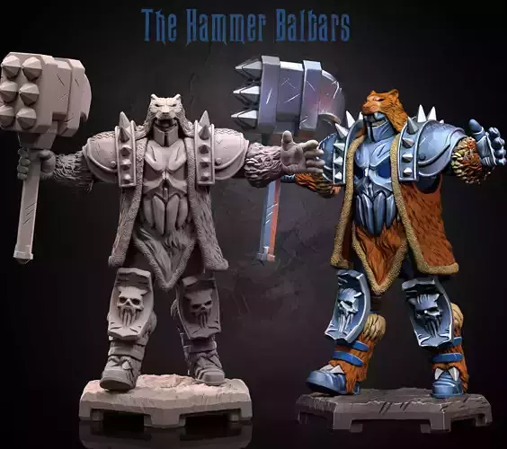 The Hammer Balbars 3D print model