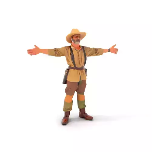 Adventurer Safari Outfit model pack