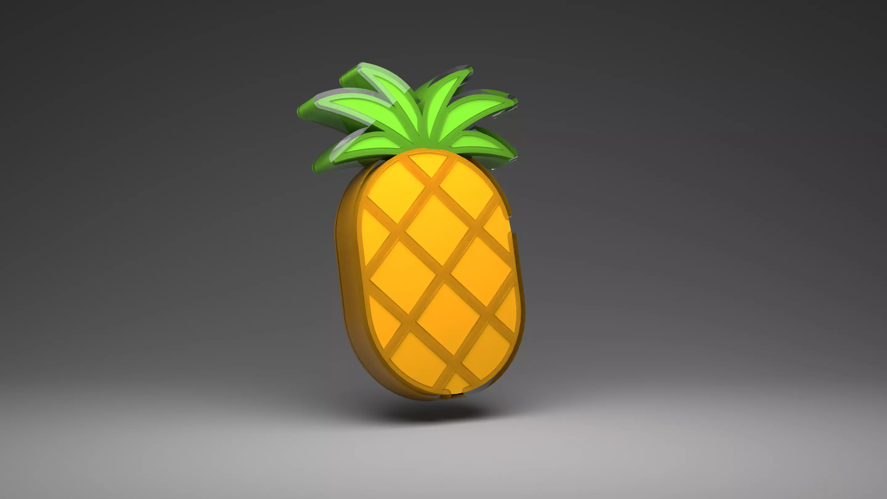 3D Icons Fruits 3D model 3D model_7