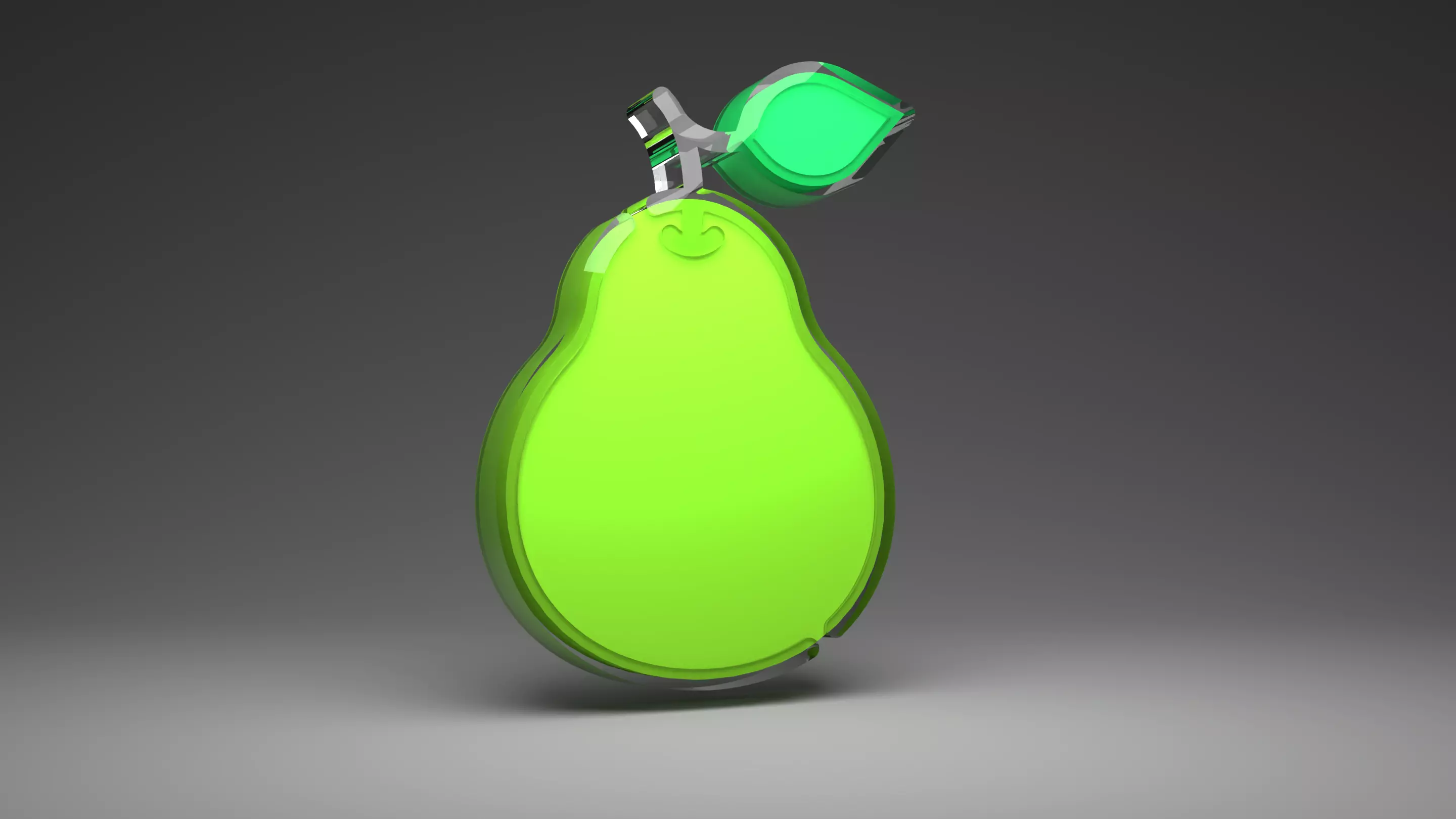 3D Icons Fruits 3D model 3D model_6