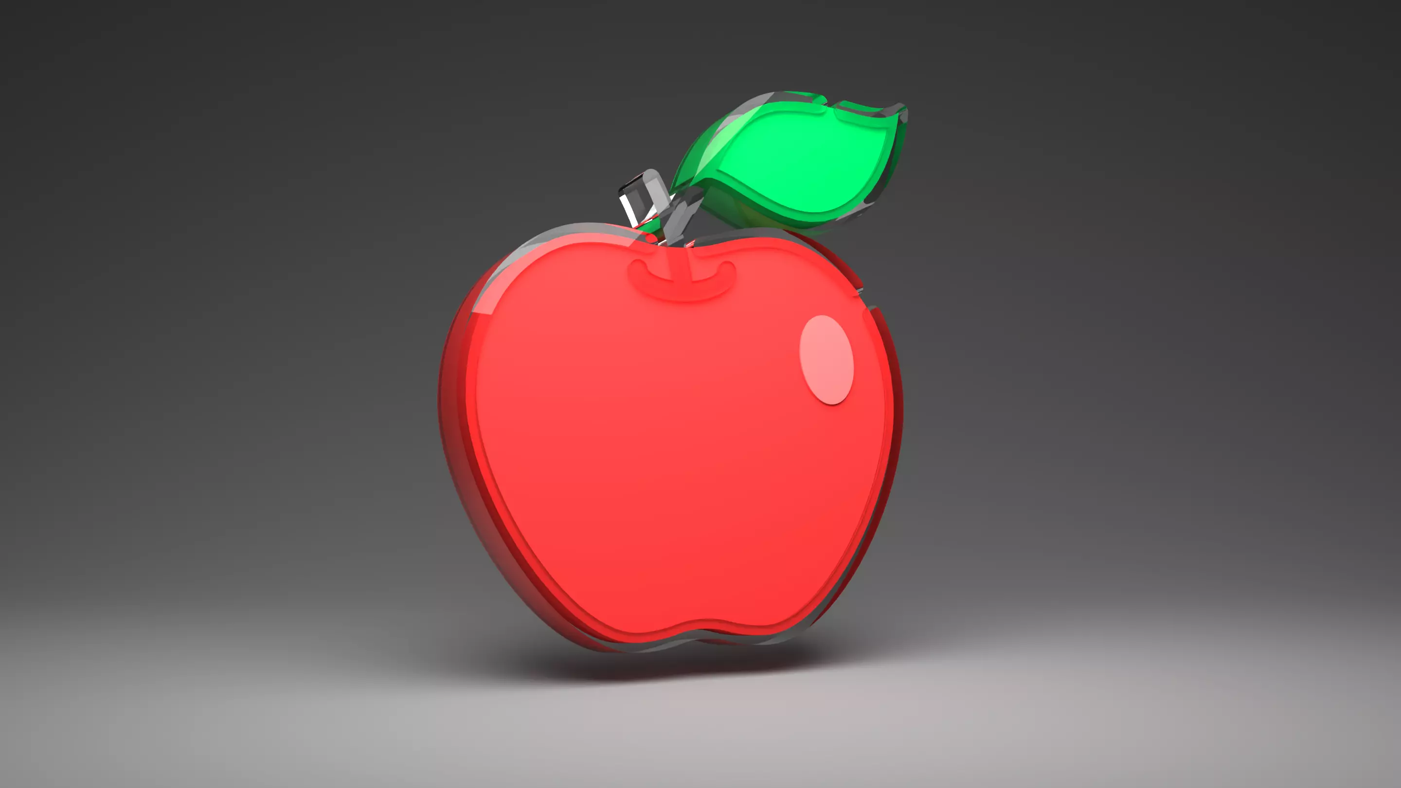 3D Icons Fruits 3D model 3D model_1