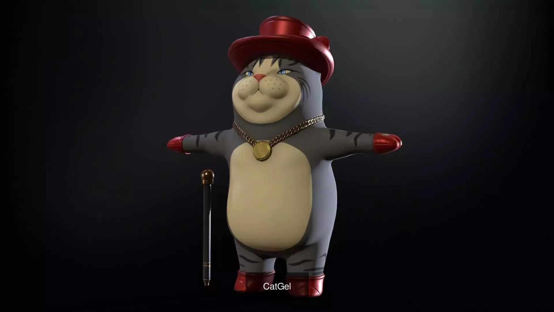 CatsLowPoly Pack 3D Model Collection_16