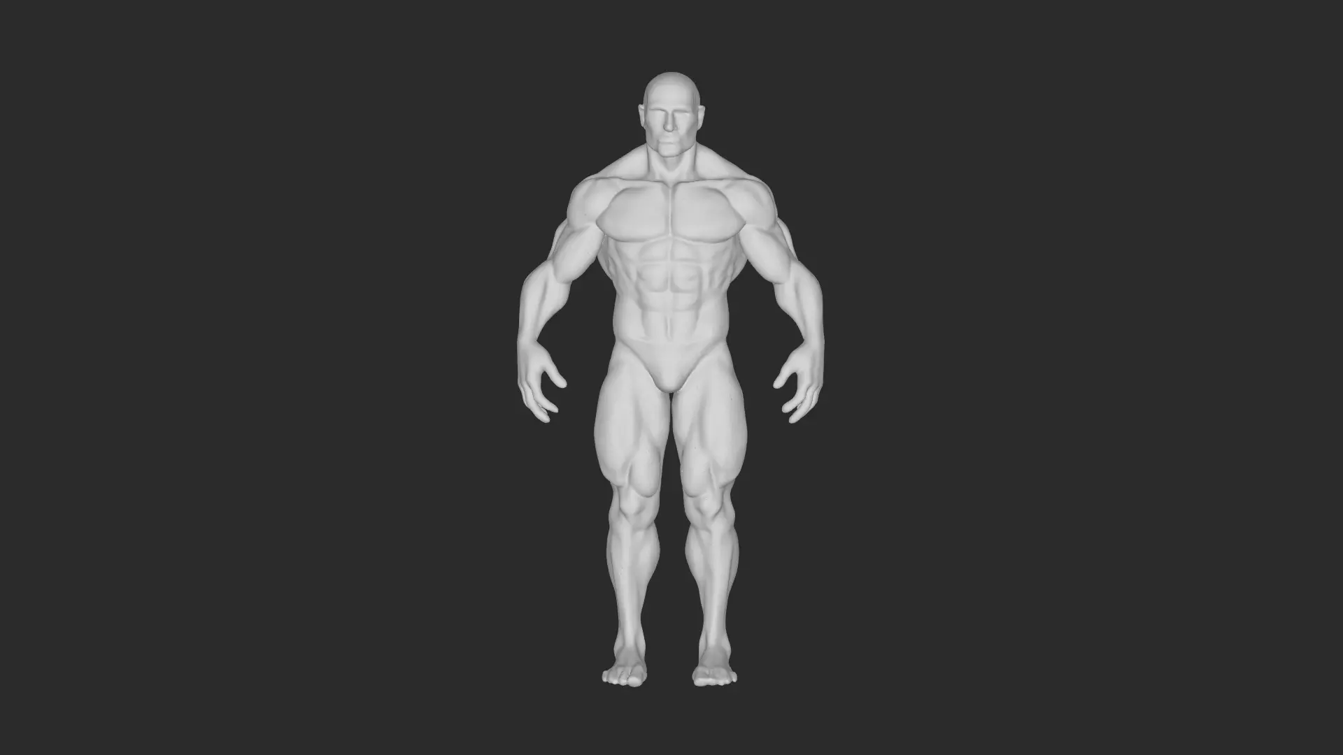 Realistic 3D Male Character Model 3D model_3