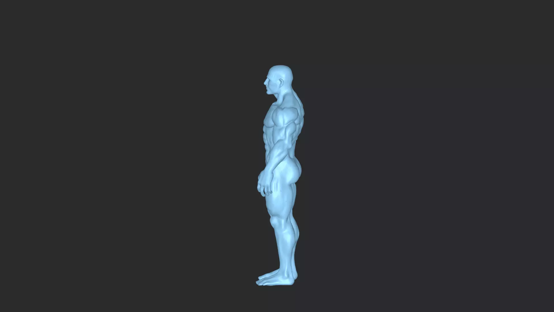 Realistic 3D Male Character Model 3D model_9