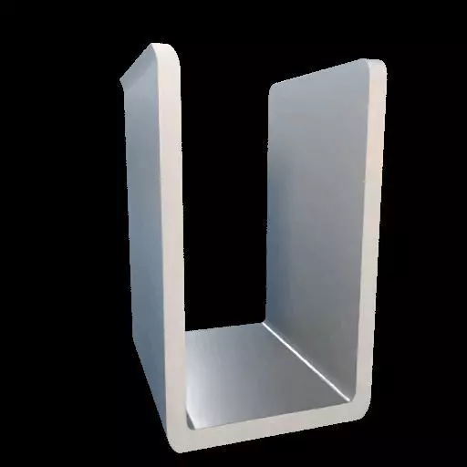 Modern Minimalist U Shaped Bookend 3D print model_29