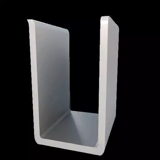 Modern Minimalist U Shaped Bookend 3D print model_26