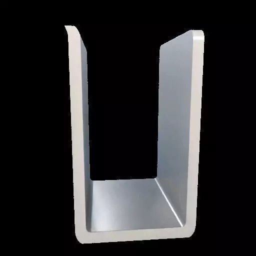 Modern Minimalist U Shaped Bookend 3D print model_28