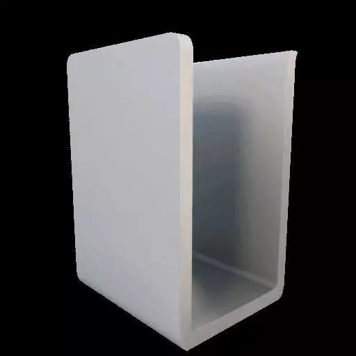 Modern Minimalist U Shaped Bookend 3D print model_19