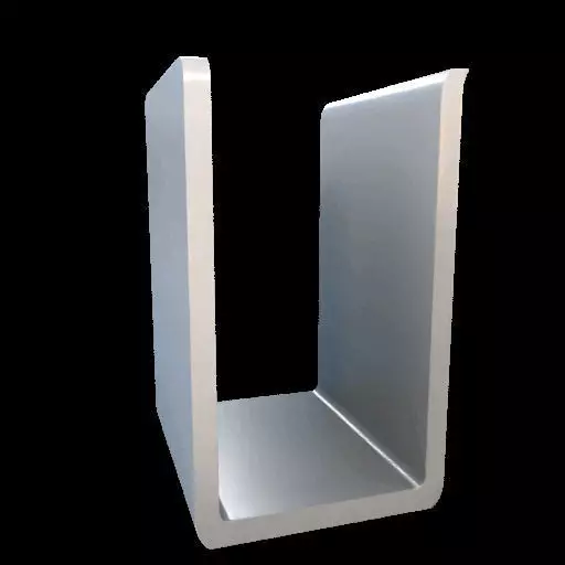 Modern Minimalist U Shaped Bookend 3D print model_17
