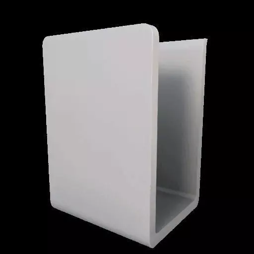 Modern Minimalist U Shaped Bookend 3D print model_20