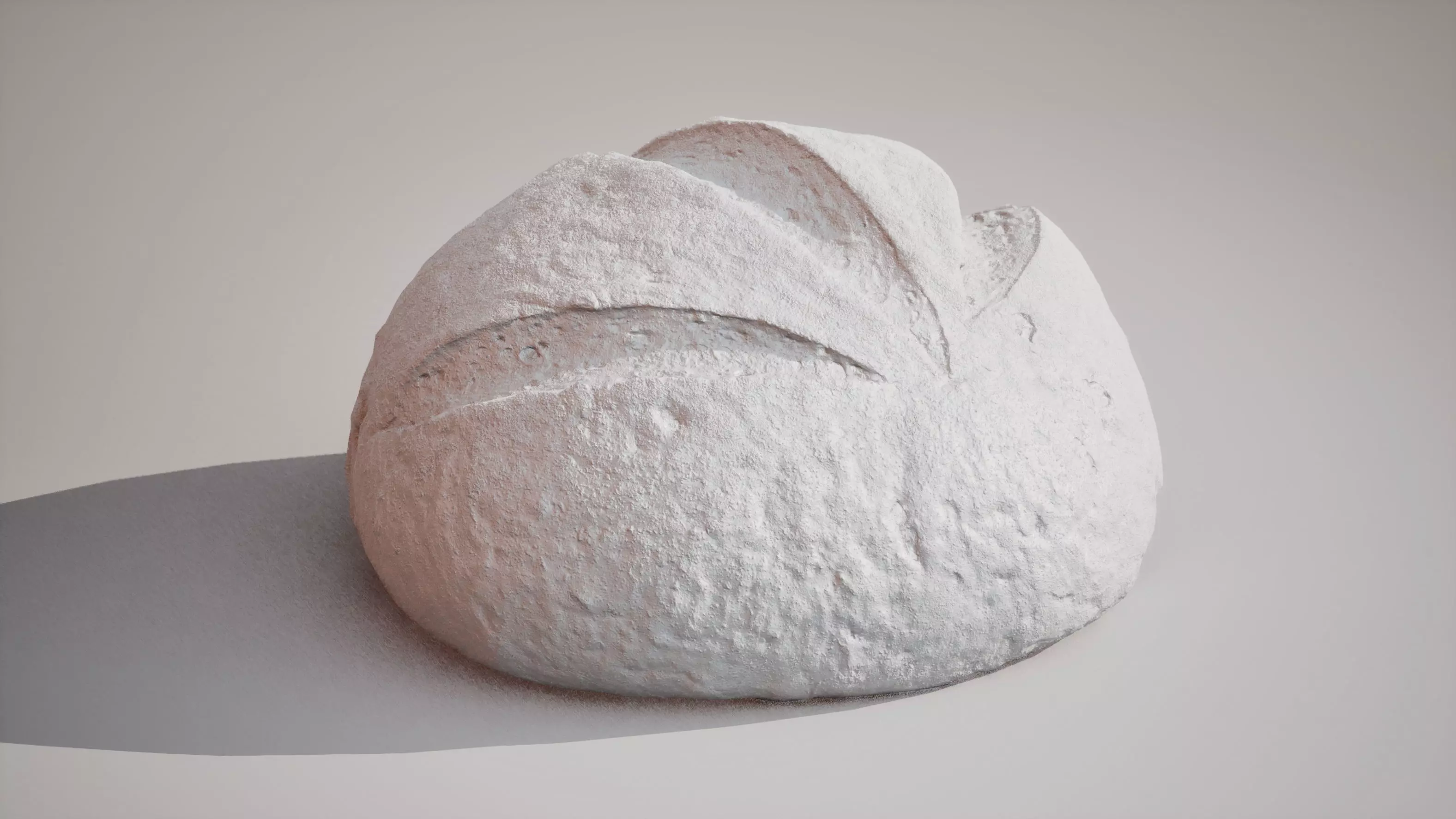 Rye Bread Game ready model 5K triangles 4K PBR textures Low-poly 3D model_11
