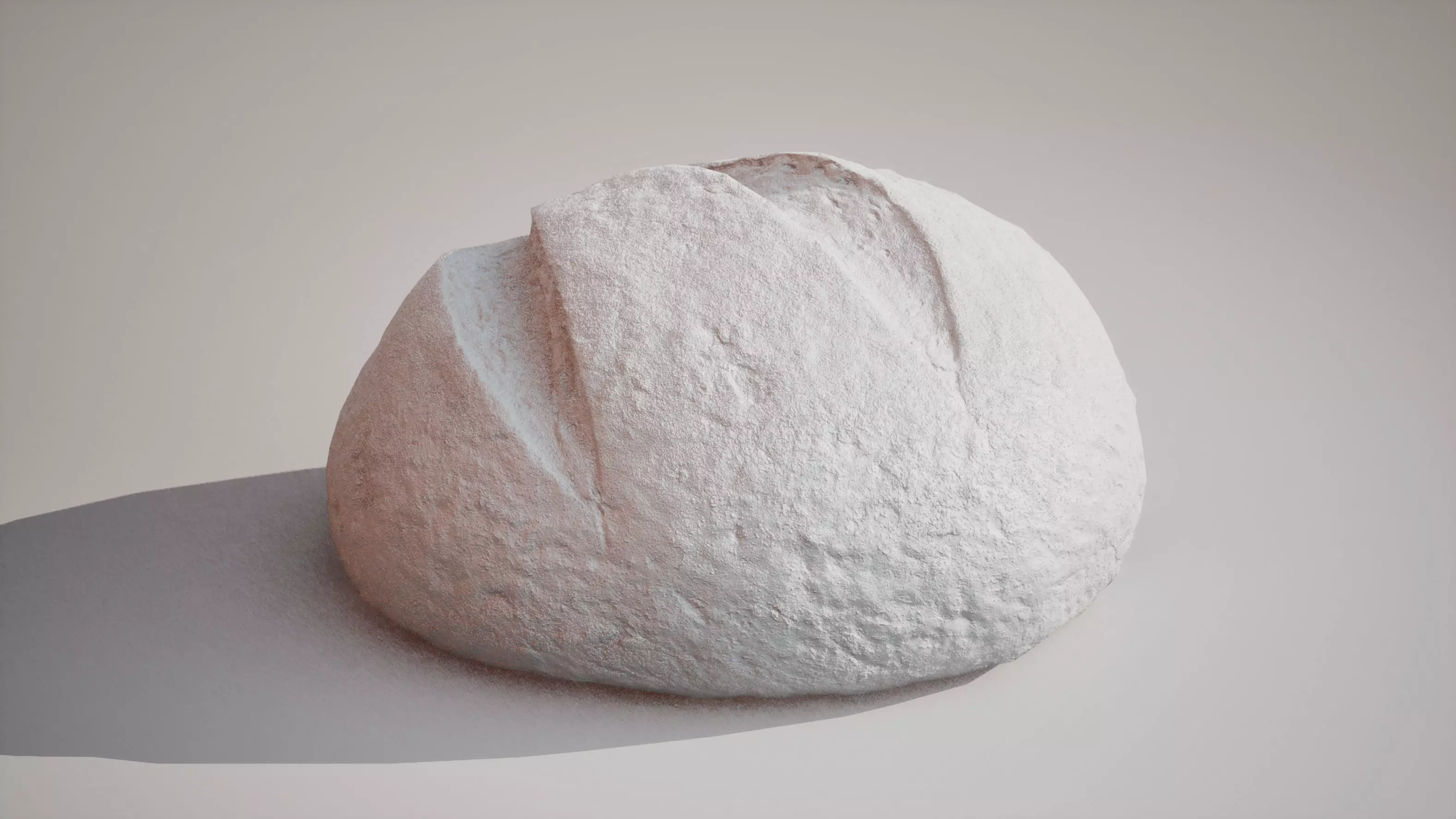 Rye Bread Game ready model 5K triangles 4K PBR textures Low-poly 3D model_9