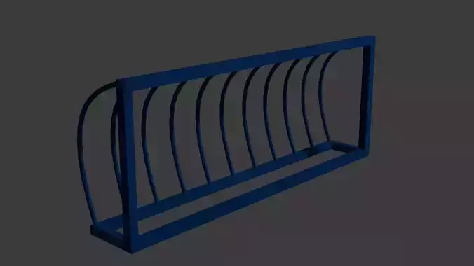 Bicycle Stand LowPoly
