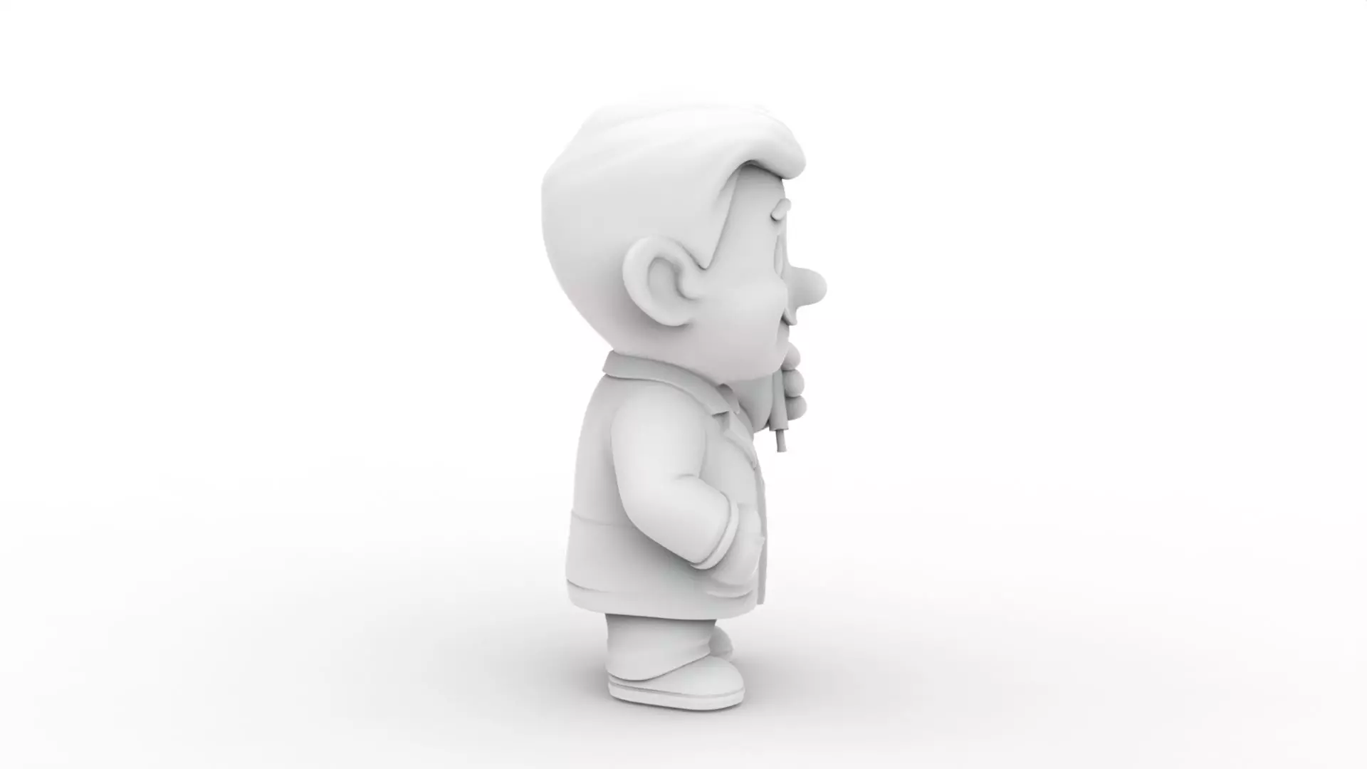 Cartoon Dentist 3D Printable 3D print model_6