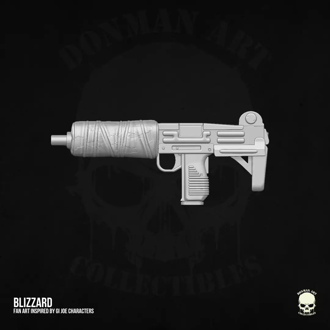 Blizzard GI Joe Fan Art STL for Action Figures 3D print model_3