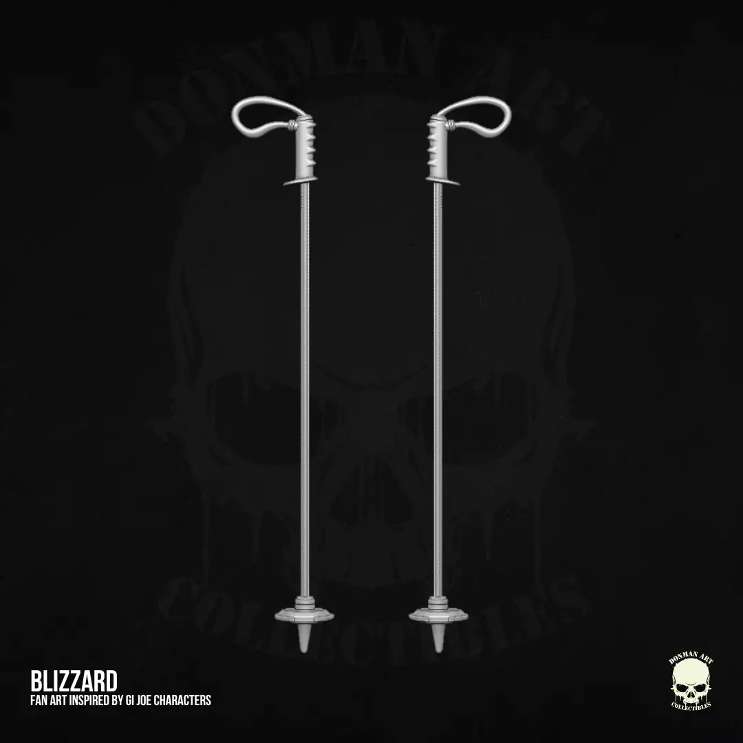 Blizzard GI Joe Fan Art STL for Action Figures 3D print model_18