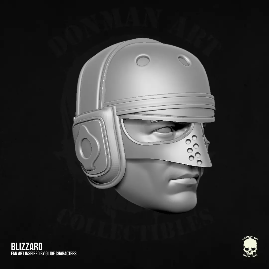 Blizzard GI Joe Fan Art STL for Action Figures 3D print model_13