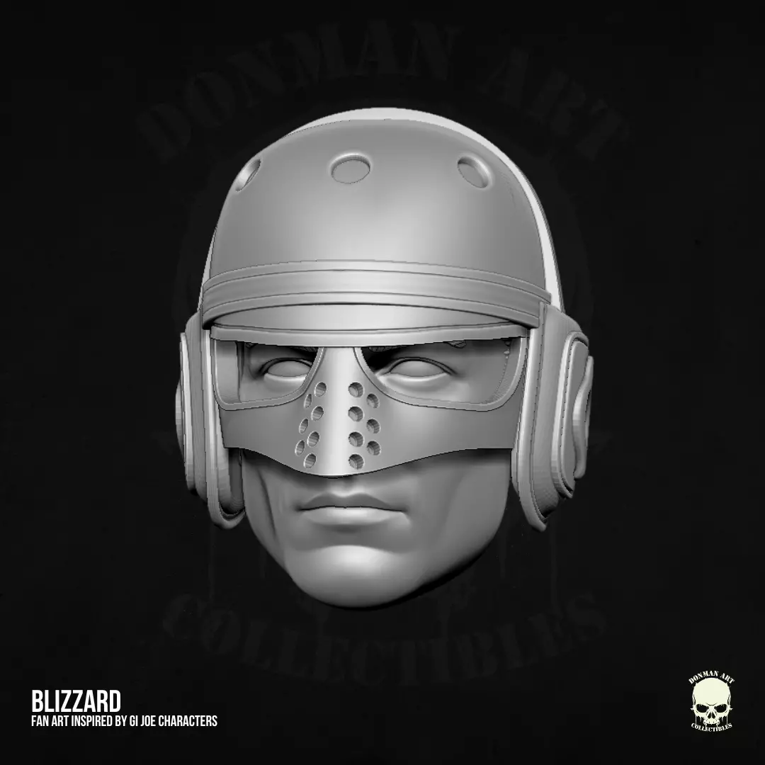 Blizzard GI Joe Fan Art STL for Action Figures 3D print model_6