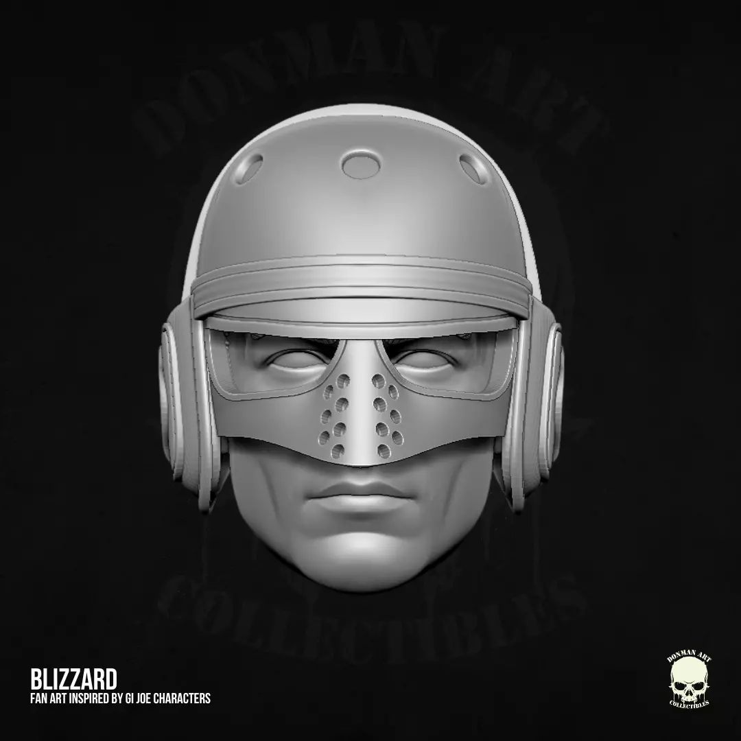 Blizzard GI Joe Fan Art STL for Action Figures 3D print model_32