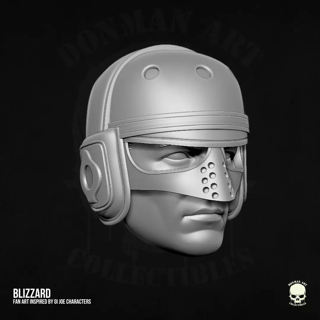 Blizzard GI Joe Fan Art STL for Action Figures 3D print model_23