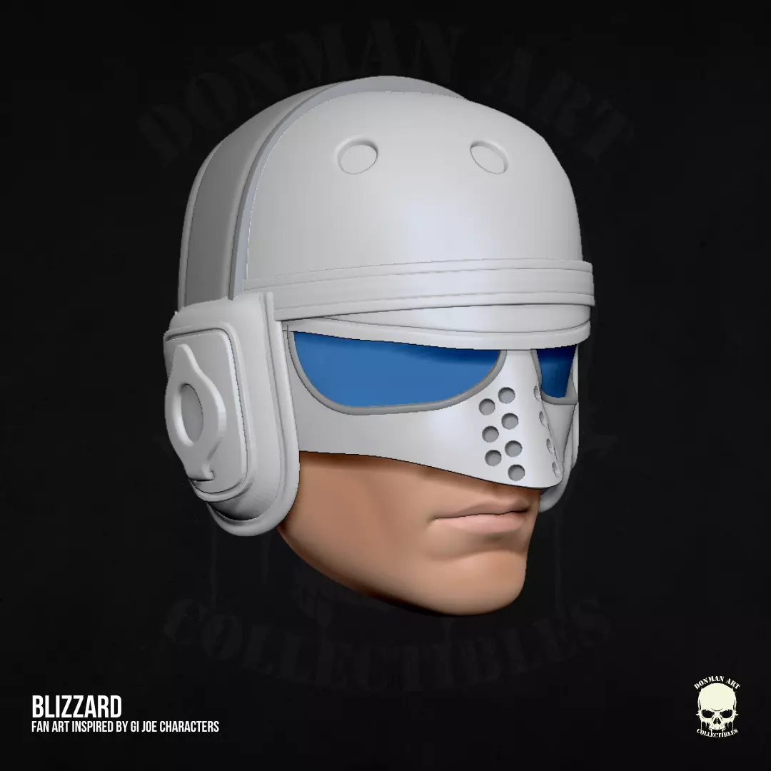 Blizzard GI Joe Fan Art STL for Action Figures 3D print model_15