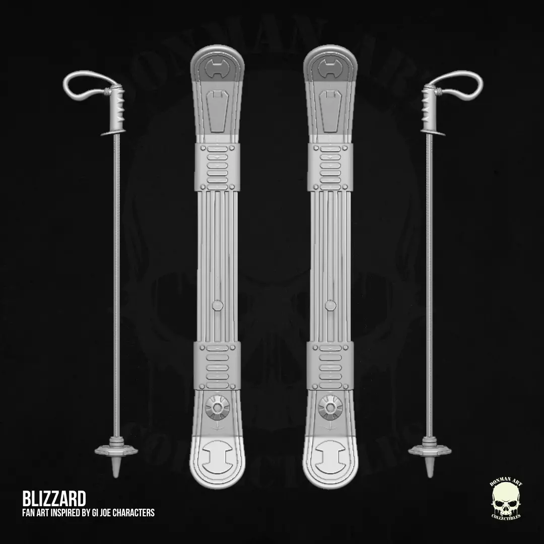 Blizzard GI Joe Fan Art STL for Action Figures 3D print model_33