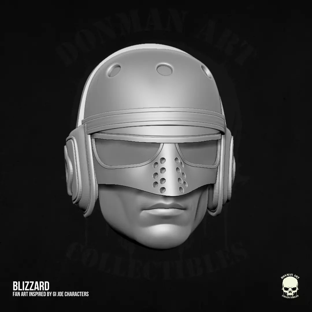 Blizzard GI Joe Fan Art STL for Action Figures 3D print model_34