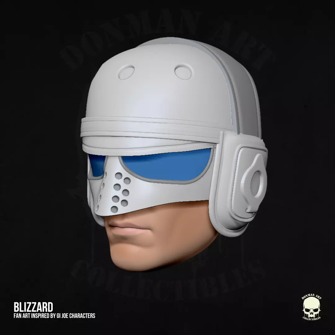 Blizzard GI Joe Fan Art STL for Action Figures 3D print model_26
