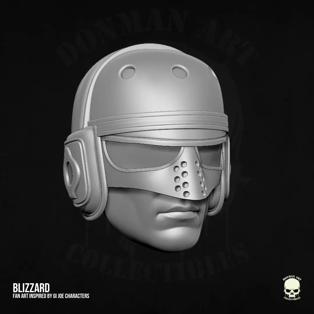 Blizzard GI Joe Fan Art STL for Action Figures 3D print model_12