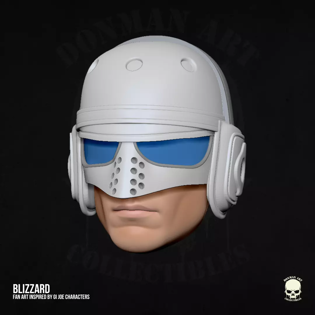 Blizzard GI Joe Fan Art STL for Action Figures 3D print model_7