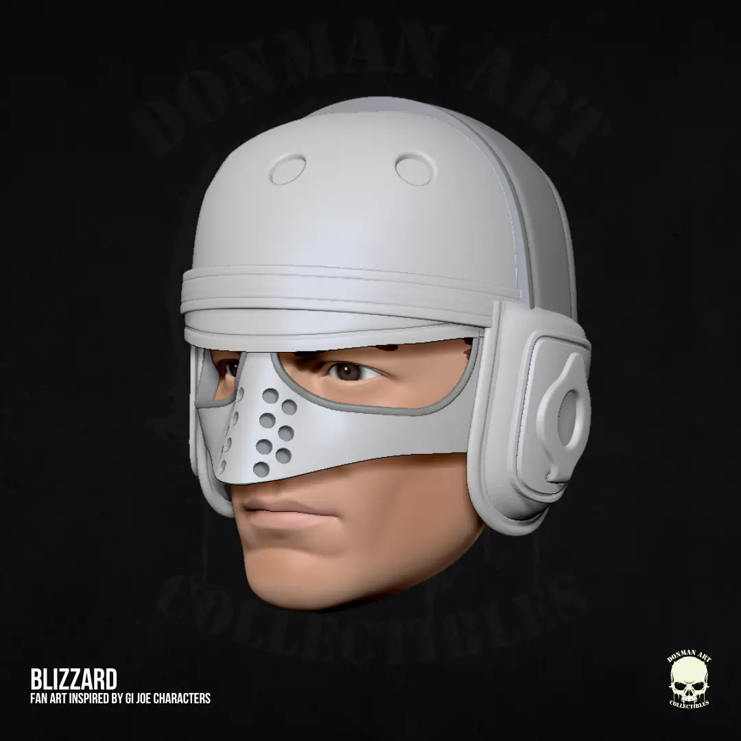 Blizzard GI Joe Fan Art STL for Action Figures 3D print model_8