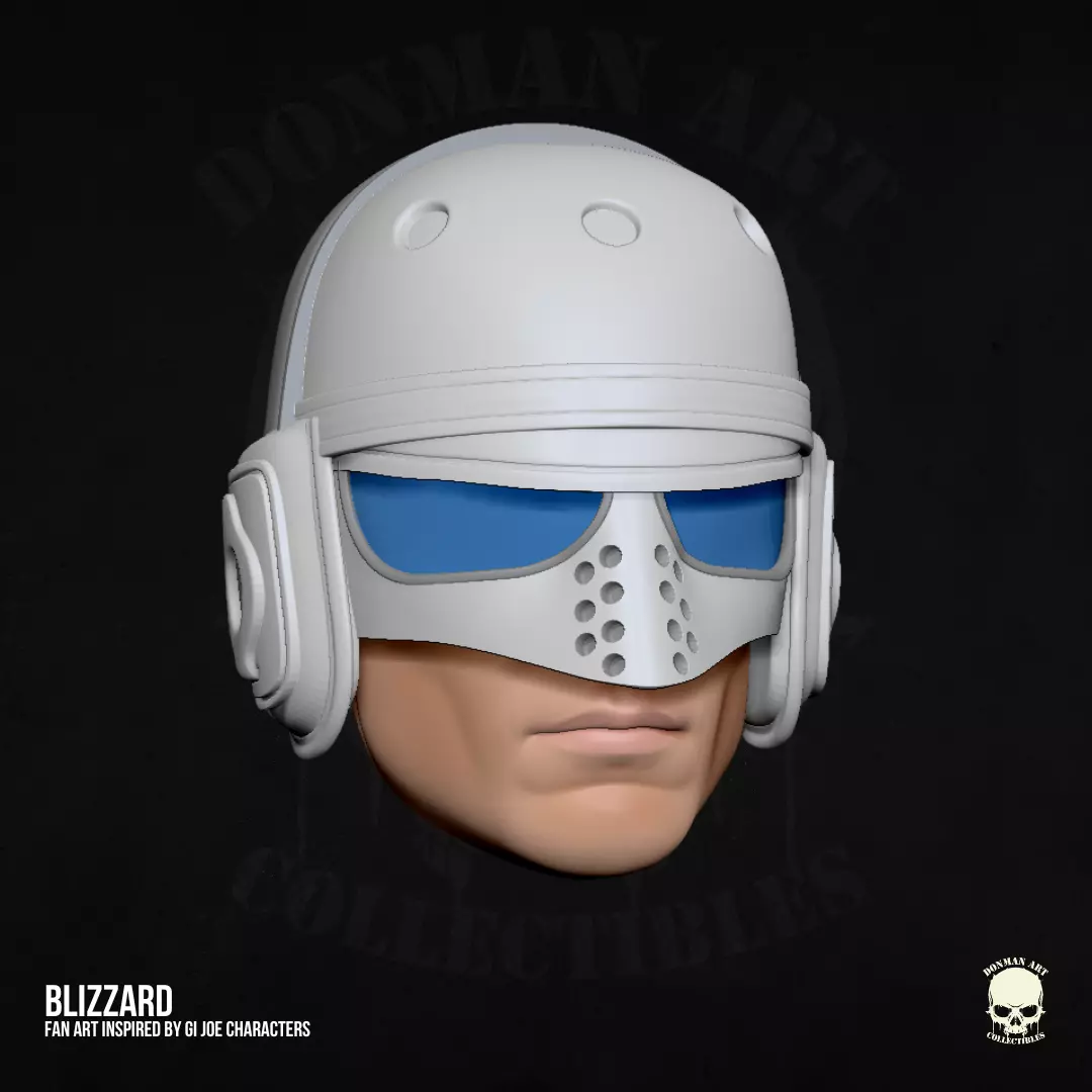 Blizzard GI Joe Fan Art STL for Action Figures 3D print model_1