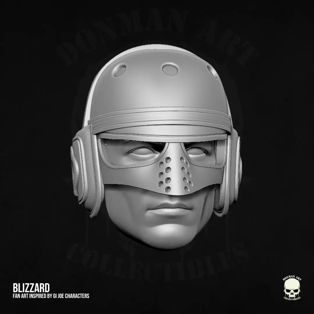 Blizzard GI Joe Fan Art STL for Action Figures 3D print model_35