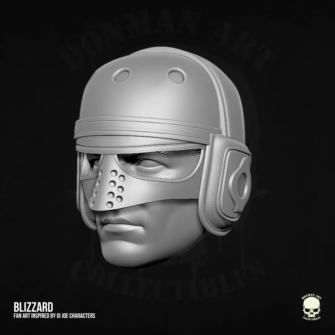 Blizzard GI Joe Fan Art STL for Action Figures 3D print model_24