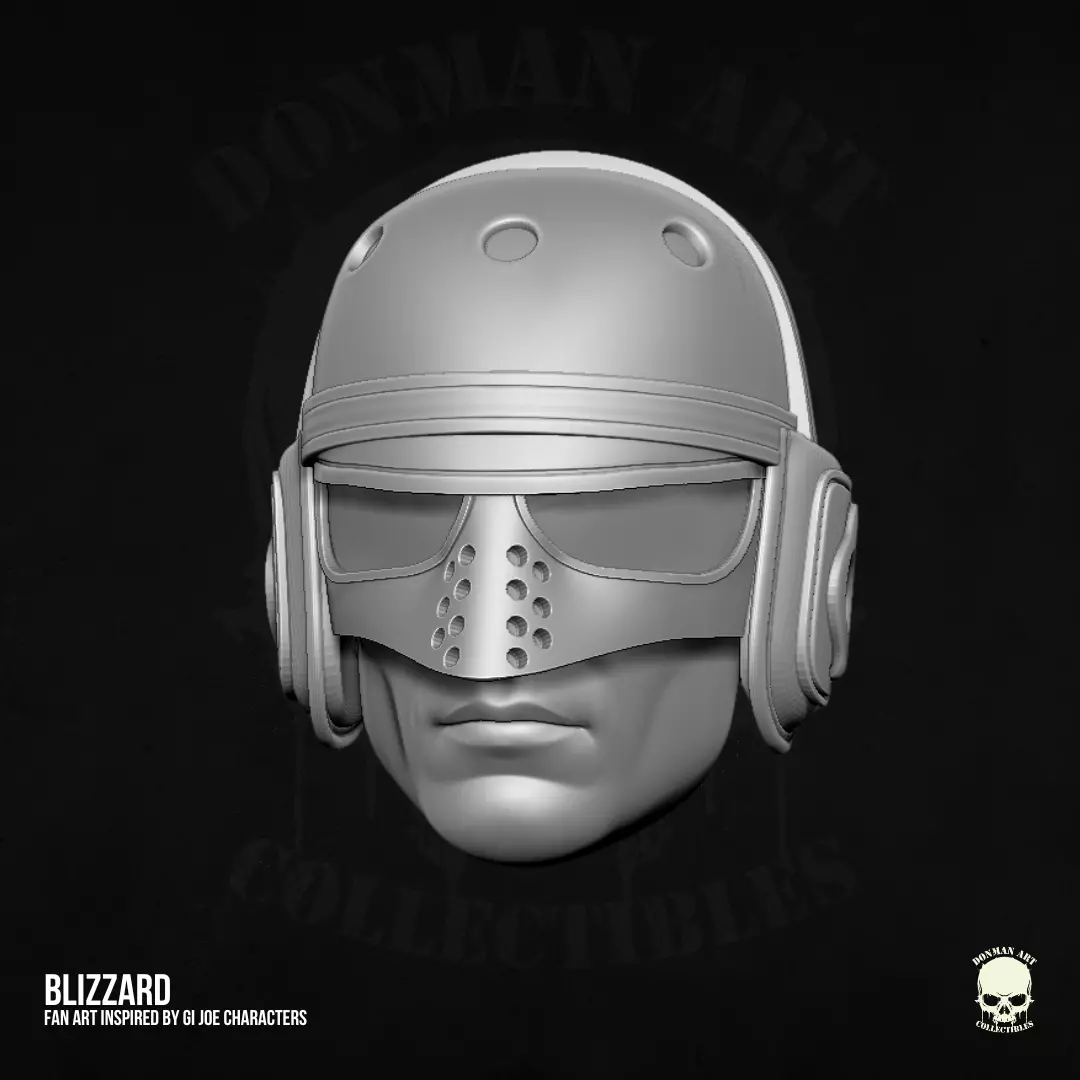 Blizzard GI Joe Fan Art STL for Action Figures 3D print model_5