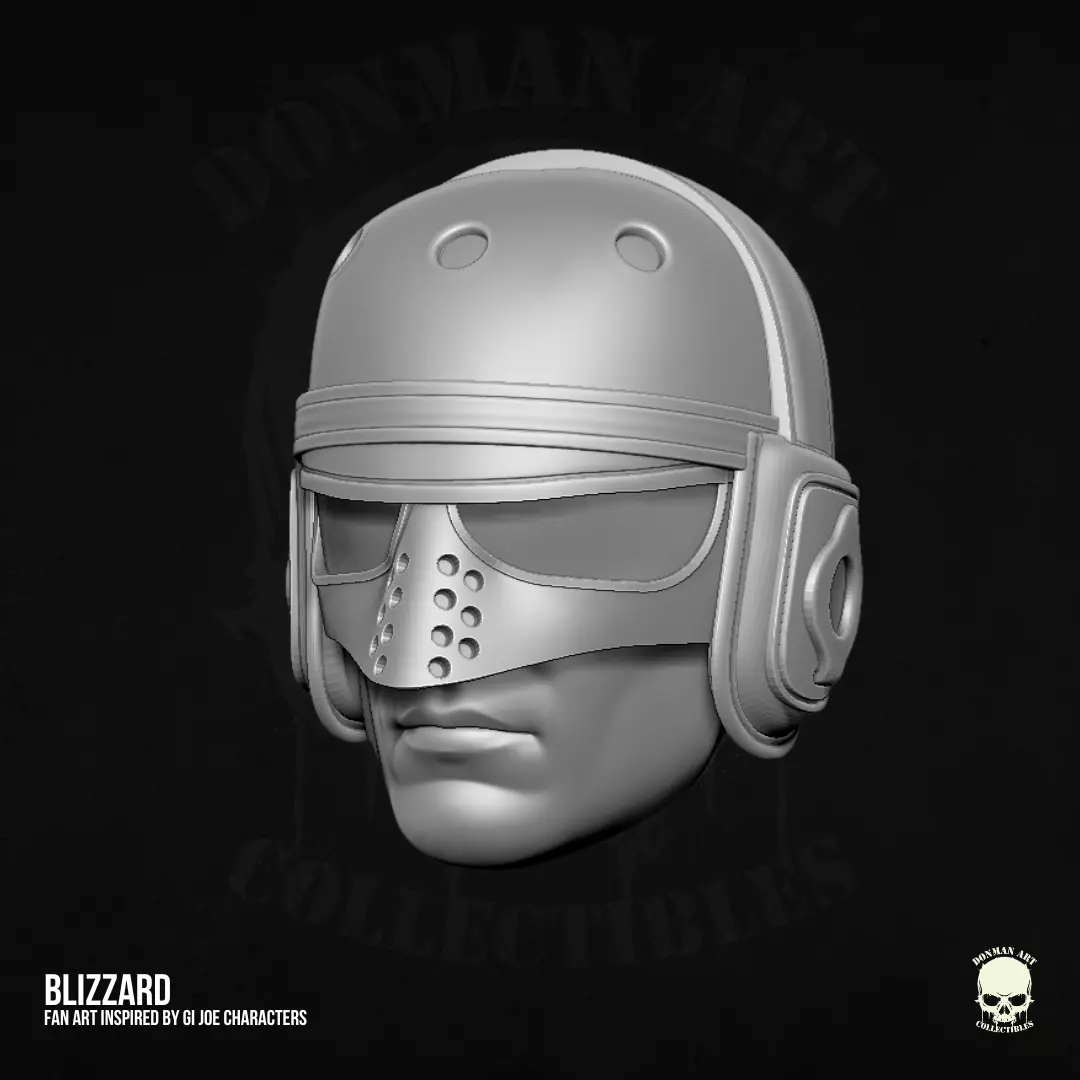 Blizzard GI Joe Fan Art STL for Action Figures 3D print model_19