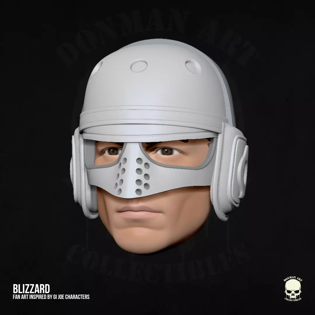 Blizzard GI Joe Fan Art STL for Action Figures 3D print model_27
