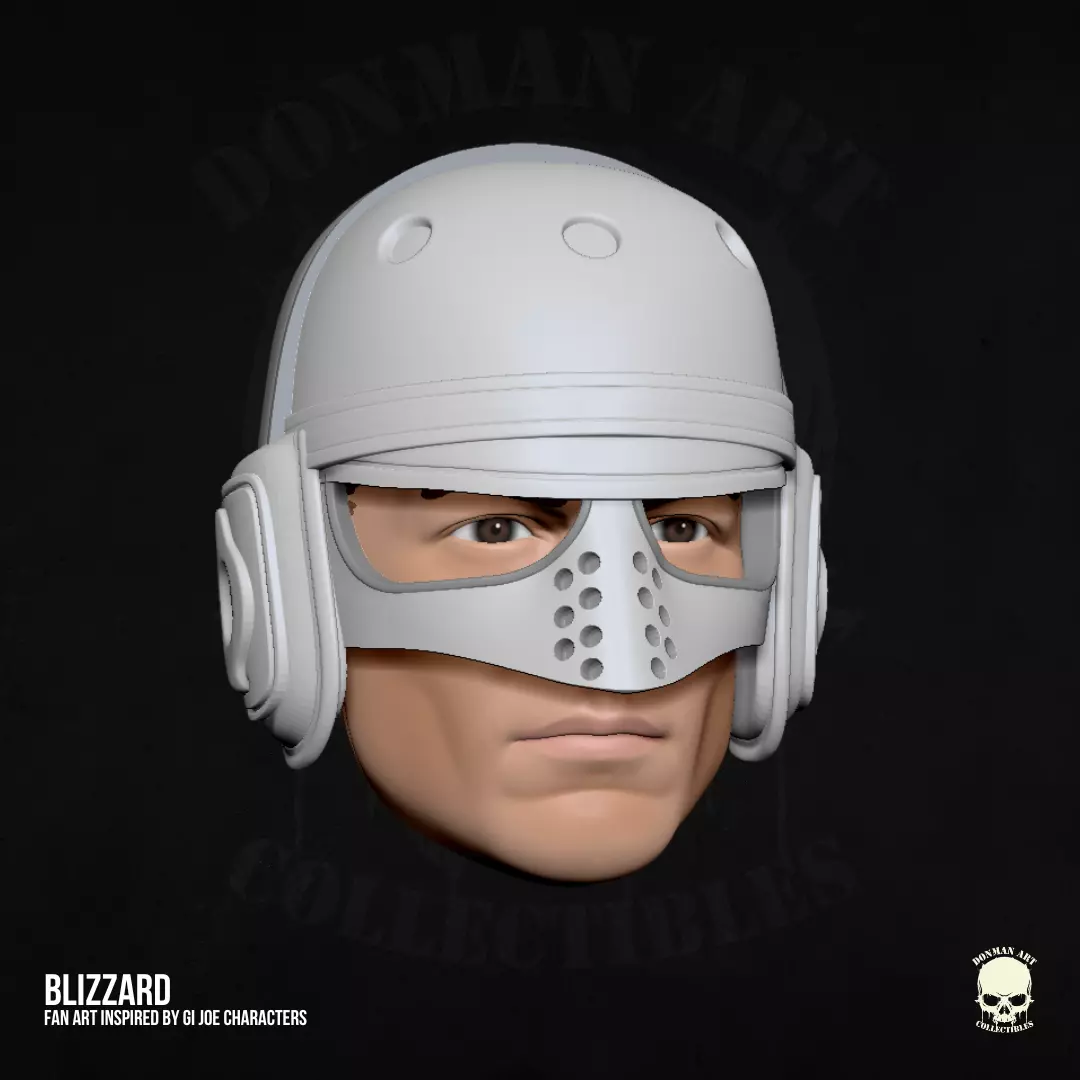 Blizzard GI Joe Fan Art STL for Action Figures 3D print model_2