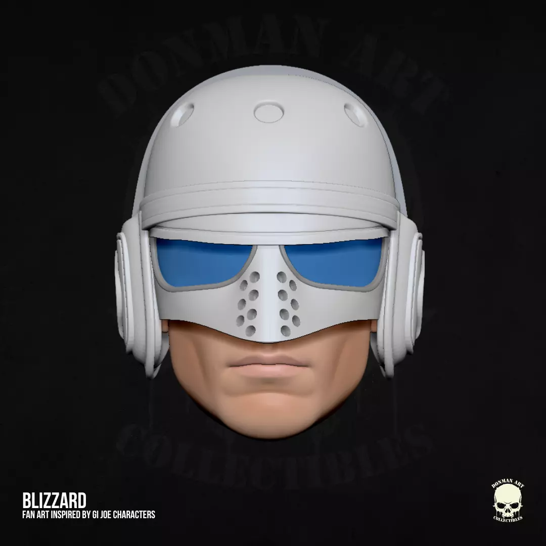 Blizzard GI Joe Fan Art STL for Action Figures 3D print model_11