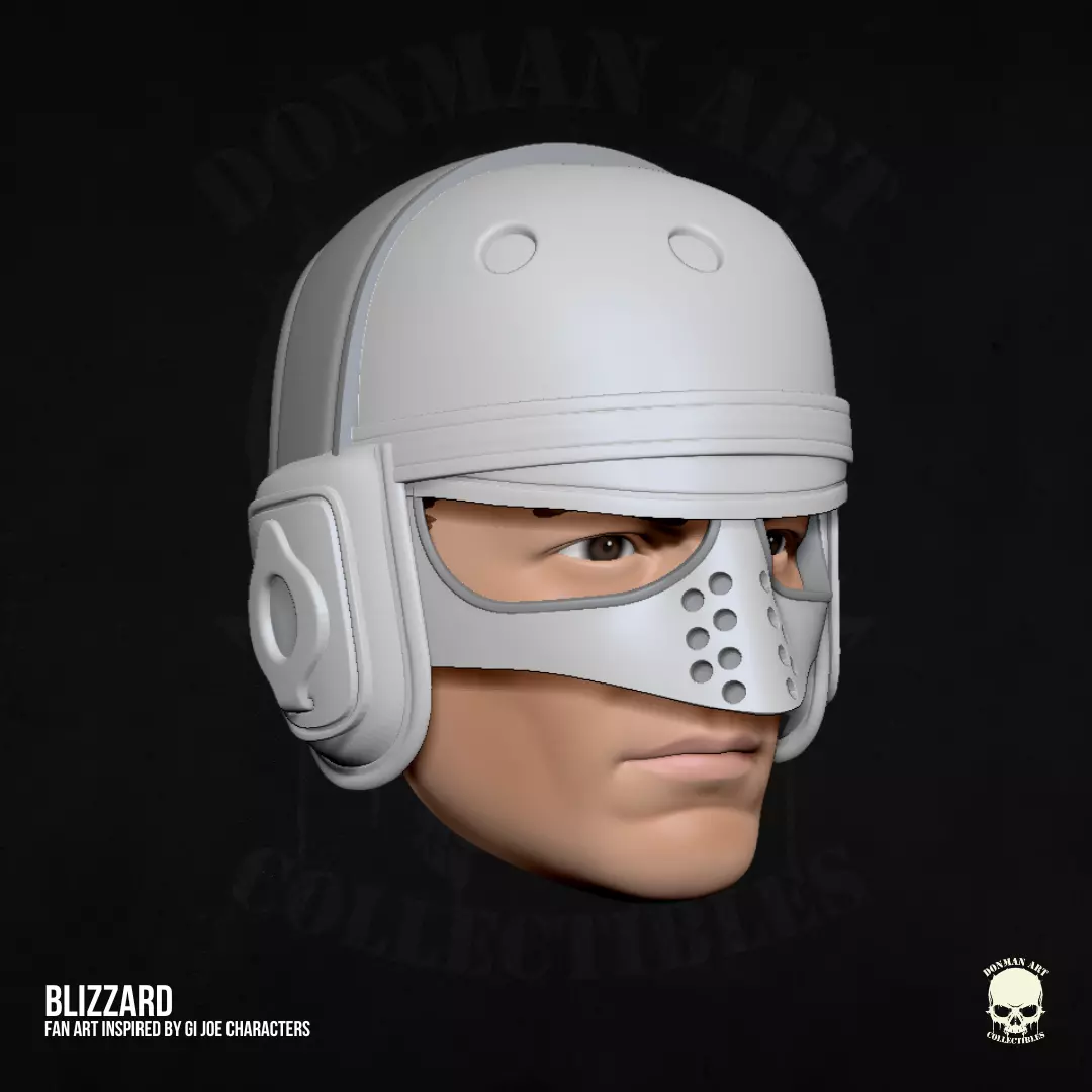 Blizzard GI Joe Fan Art STL for Action Figures 3D print model_14