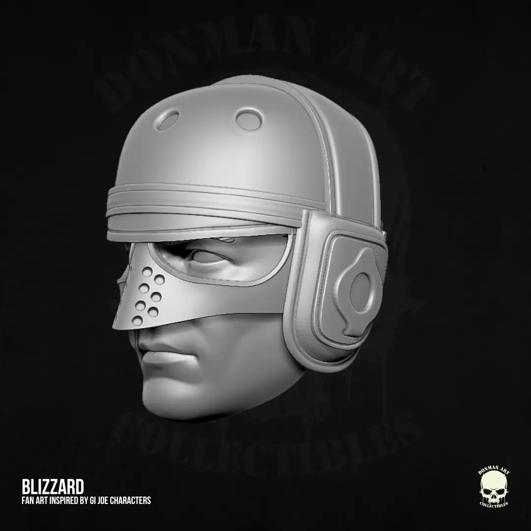 Blizzard GI Joe Fan Art STL for Action Figures 3D print model_25