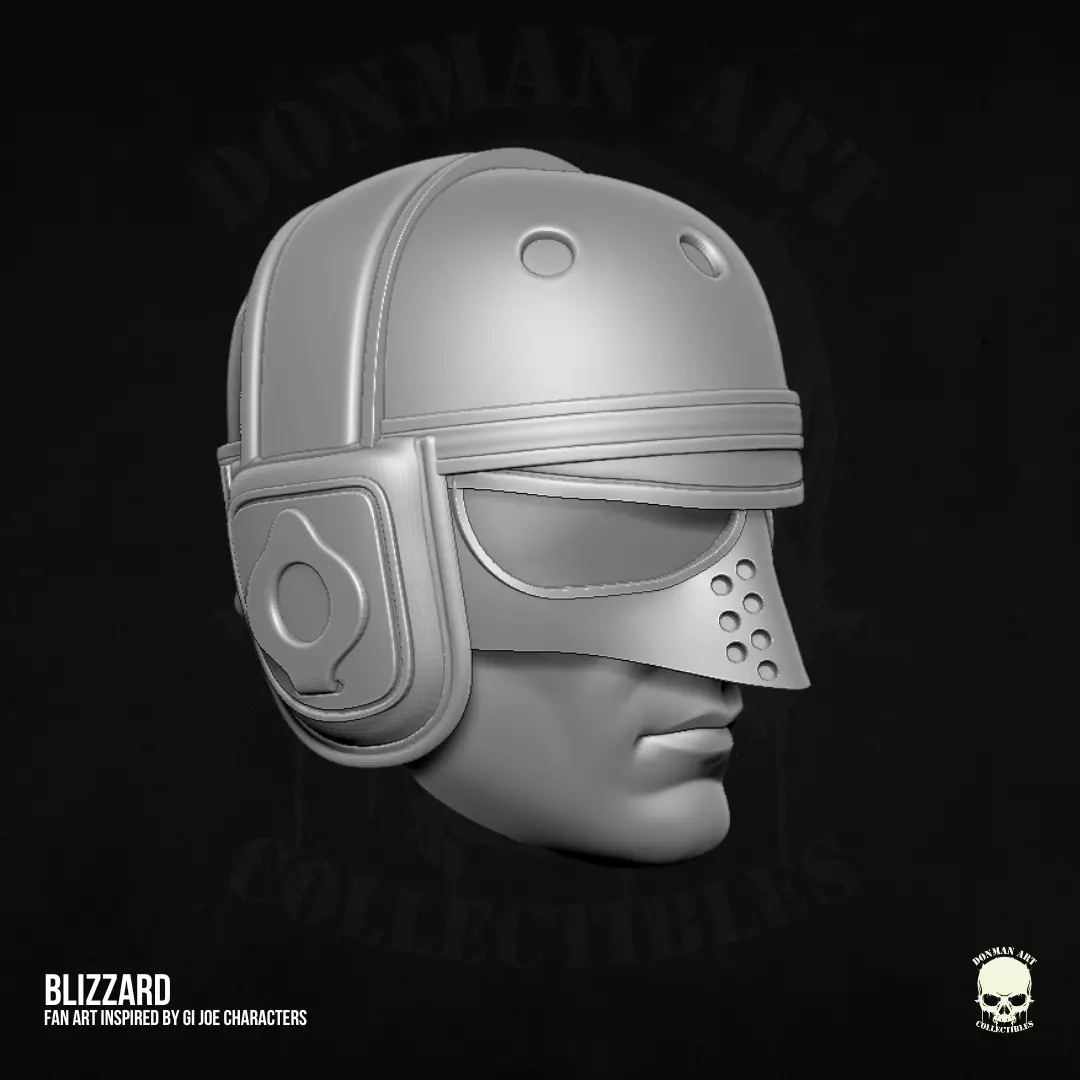 Blizzard GI Joe Fan Art STL for Action Figures 3D print model_20