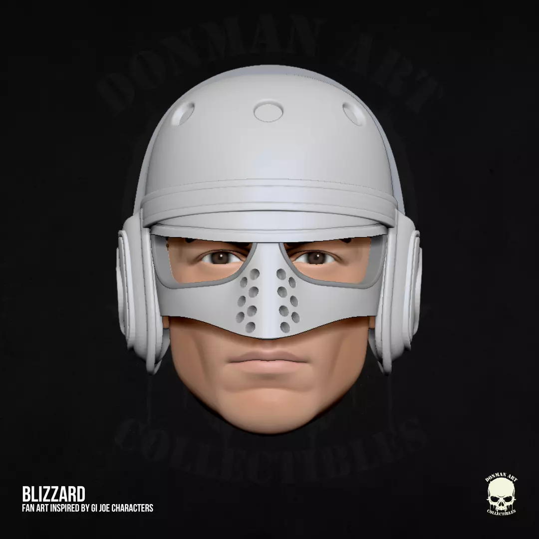 Blizzard GI Joe Fan Art STL for Action Figures 3D print model_22