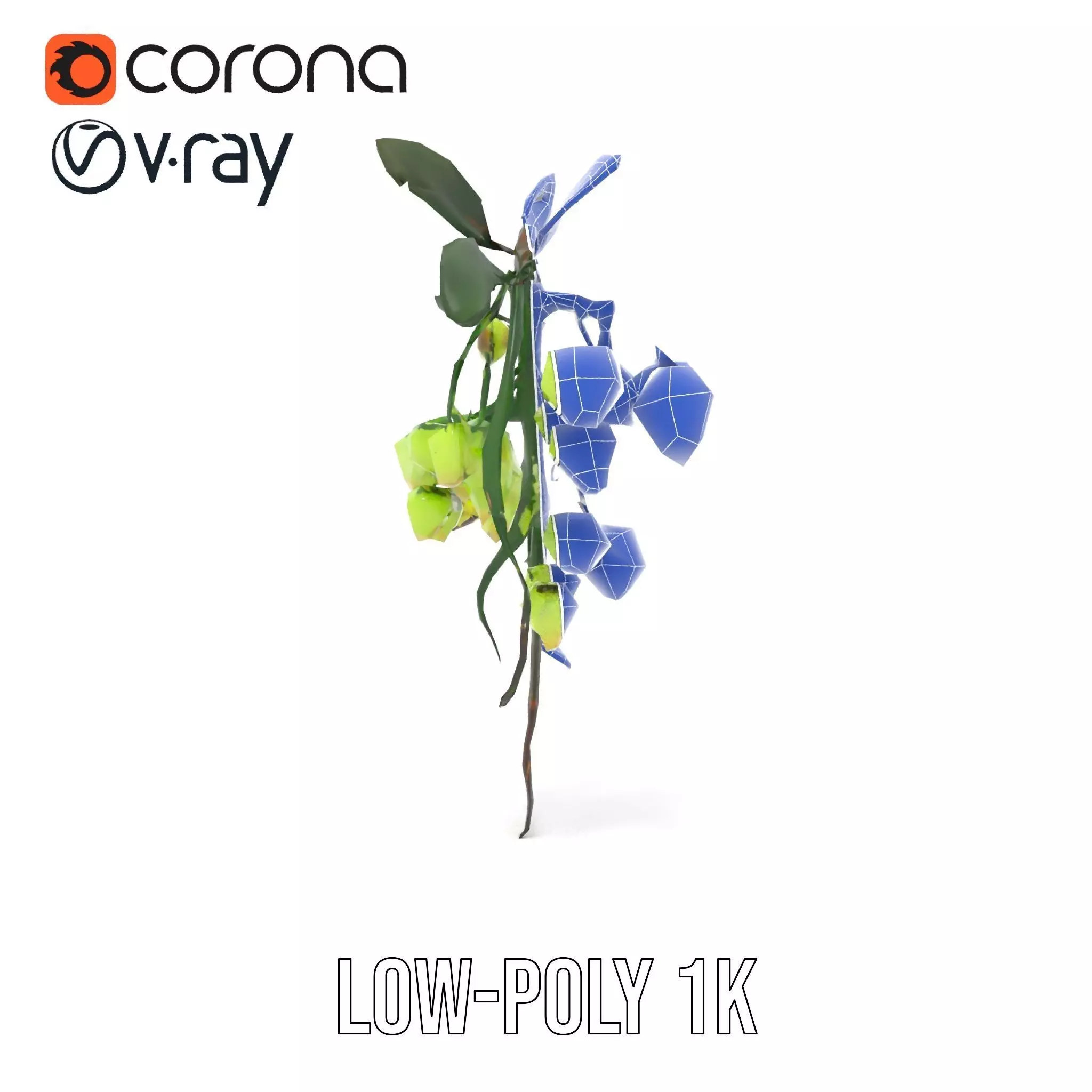 Glowing Vine Lantern model pack Low-poly 3D model_25