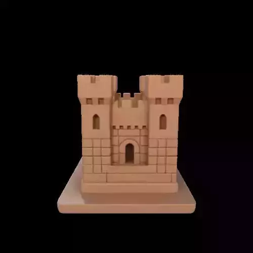 Medieval Castle Themed Bookend