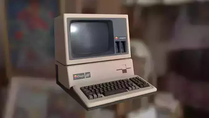 Apple 3 Retro Computer 3D Model High-Quality Vintage PC Low-poly 3D model Apple 3 Retro Computer 3D Model High-Quality Vintage PC Low-poly 3D model