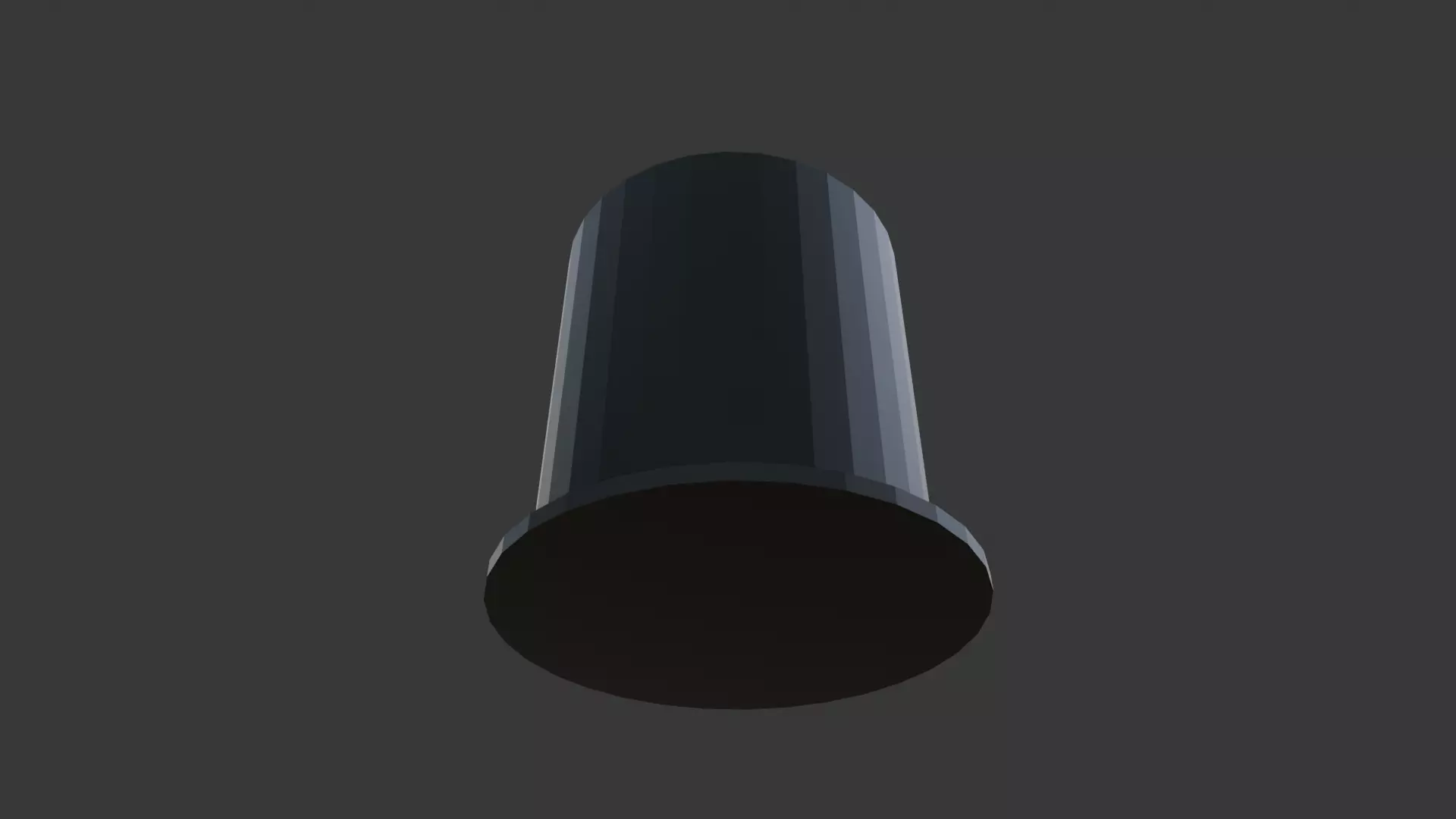 black top hat 3d model 3D model_2