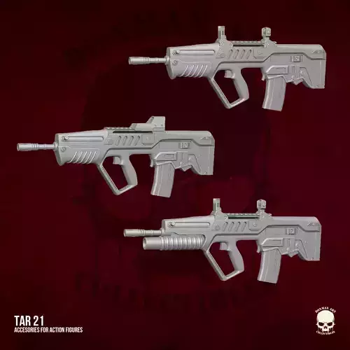 TAR 21 Collection STL for Action Figures