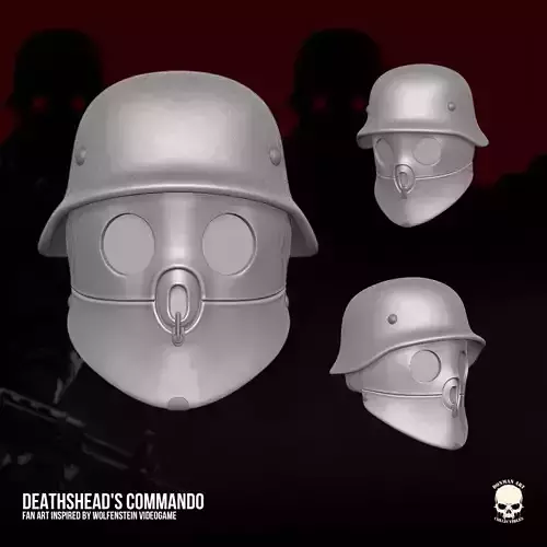 Wolfenstein Blackguard Fan Art STL Files for Action Figures