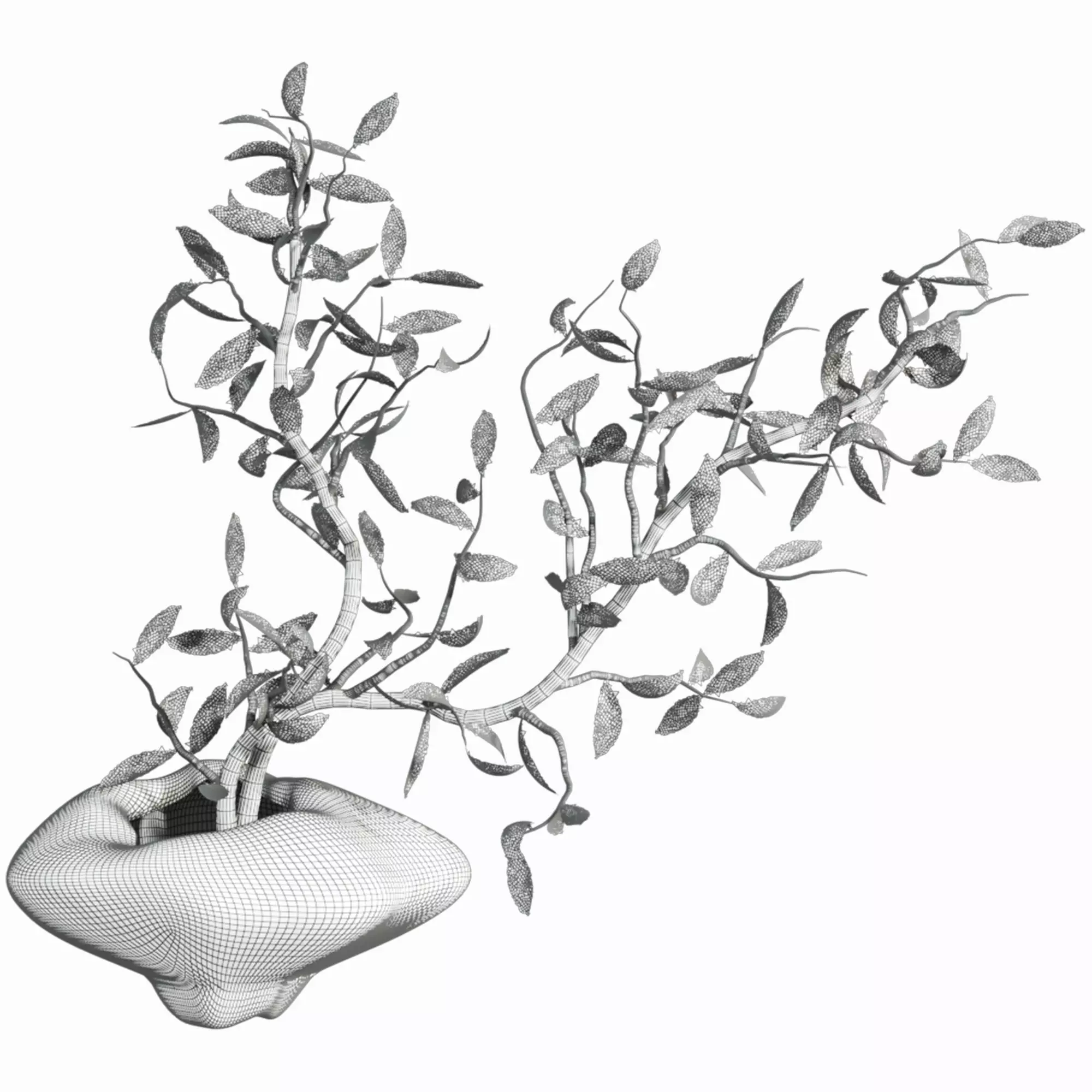 bouquet 3D model_2